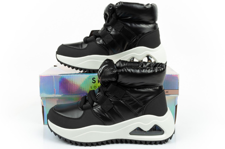 Cizme de iarnă pentru zăpadă Skechers Uno [177559/BLK], negre.