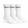 Kappa șosete lungi albe [34113IW 900] 3PAK