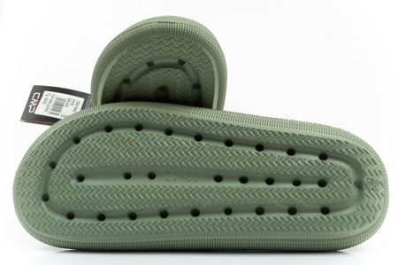 Papuci sport CMP Ruby Slipper pentru femei, verzi, confortabili [3Q97866 E452]