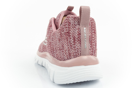 Pantofi sport de damă Skechers Graceful Twisted Fortune [12614/MVE], roz.