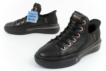 Pantofi sport de damă Skechers SLIP-INS [186001/BBK] Snoop Dogg, negru.