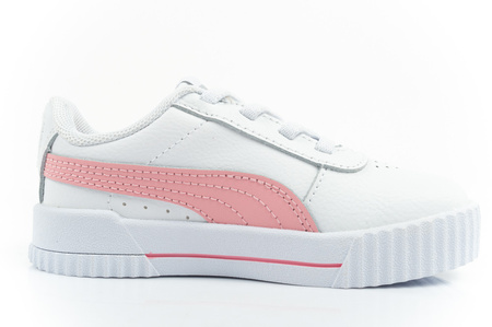 Pantofi sport Puma Carina L pentru copii, albi, confortabili și ușori