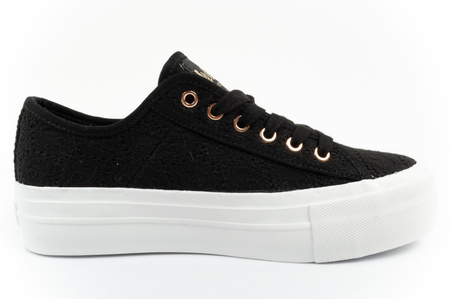 Teniși cu platformă Lee Cooper Canvas Lady [LCW-25-31-3439L], negri.