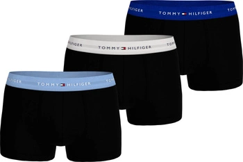 Boxeri Tommy Hilfiger pentru bărbați, pachet de 3, bumbac negru, confortabili