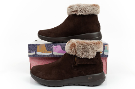 Pantofi de iarna dama Skechers On-The-Go 144041/CHOC, maro.