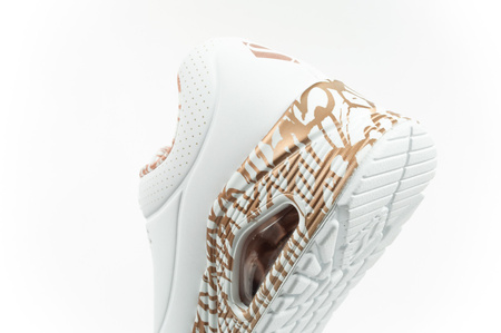 Pantofi sport de damă Skechers Uno - Loving Love [155506/WTRG], alb.