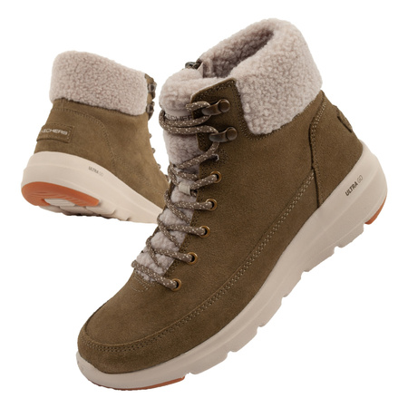 Pantofi sport de iarnă Skechers Glacial Ultra-Woodlands [16677/OLV], măsliniu.