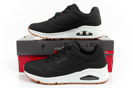 Pantofi sport de damă Skechers Uno-Stand On Air [73690/BLK], negri.