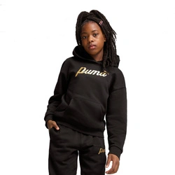 Hanorac sport Puma ESS+ Script pentru copii, model cangur