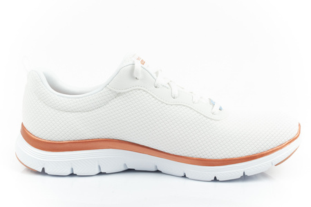 Pantofi sport de damă Skechers Flex Appeal 4.0 Brillant View [149303/WTRG], alb.