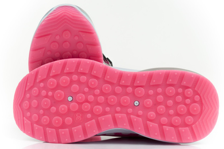 Pantofi sport pentru copii Leomil [DM011035] Minnie Mouse LED, roz.