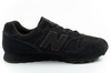 Pantofi sport New Balance 373 pentru bărbați, piele neagră la modă