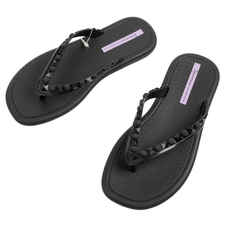 Șlapi de damă Ipanema Meu Sol Ad, confortabili, negri, la modă