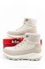 Pantofi de drumeție izolați Lee Cooper pentru femei, crem, piele ecologică
