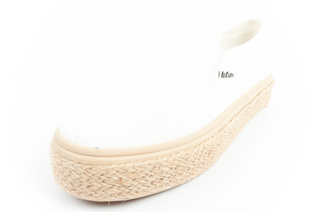 Teniși Lee Cooper Espadrile pentru femei, Alb la modă, Slip-On