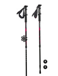 Bețe de trekking CMP, bețe de nordic walking din aluminiu, ușoare, roz