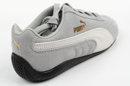 Teniși Puma Speedcat OG Jr. pentru copii, din piele întoarsă gri la modă