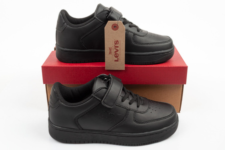 Pantofi sport Levi's Union SE pentru copii, negri, cu velcro