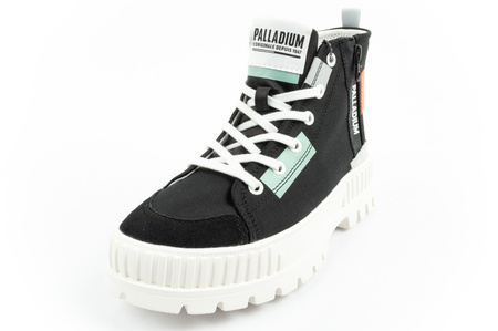 Ghete negre pentru femei Palladium Pallashock Backzip 2