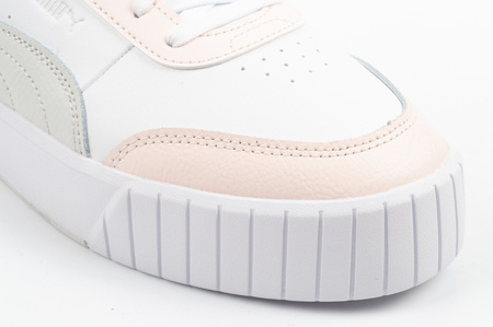 Teniși sport Puma Carina Mia din piele pentru femei, culoare albă