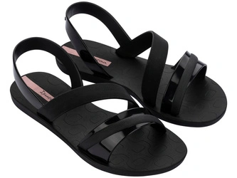 Sandale Ipanema Vibrant pentru femei, la modă și confortabile, negre