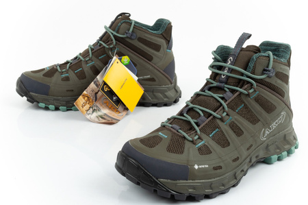 Pantofi trekking damă Aku Selvatica Mid Gore-Tex [676 648], verde.