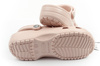 Sandale Crocs Classic pentru femei, roz pudră, la modă, confortabile