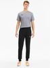 Pantaloni de trening Puma pentru bărbați, din bumbac, negri, confortabili, stil sportiv