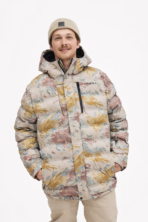 Jachetă sport de iarnă pentru bărbați O'Neill Xtrm Mountain Snowboard/Ski 5K bej