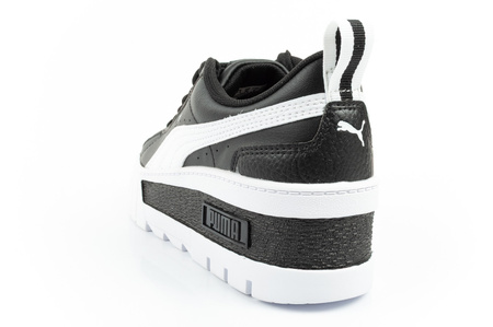 Pantofi sport Puma Mayze pentru femei, cu platformă, negri și albi, la modă