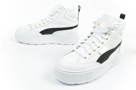 Pantofi sport de damă Puma Karmen Mid [385857 03], alb.