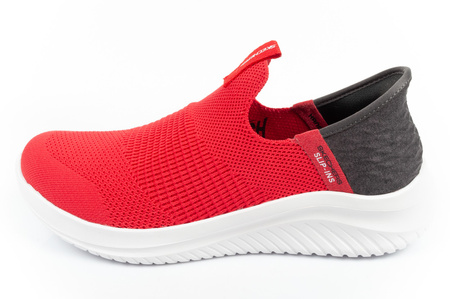 Skechers [403844L/RDBK] Pantofi sport SLIP-INS, roșii.