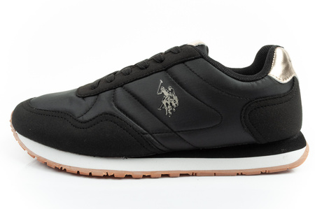 Teniși U.S. Polo Assn. pentru femei, la modă, confortabili, negri