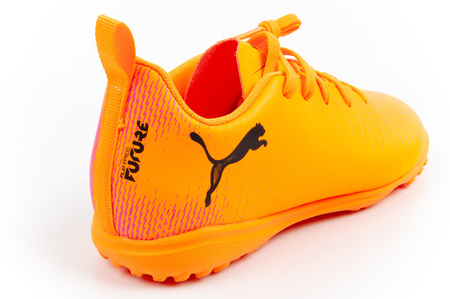 Ghete de fotbal pentru gazon artificial Puma Future 8 Play TT pentru copii, portocalii