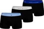 Boxeri Tommy Hilfiger pentru bărbați, pachet de 3, bumbac negru, confortabili