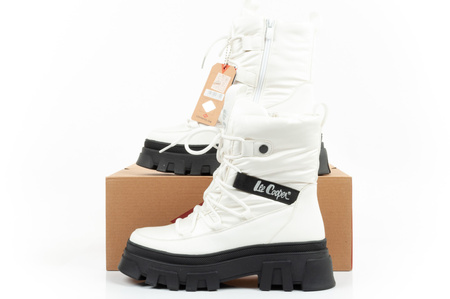 Cizme de zăpadă damă Lee Cooper [LCJ-24-47-3142L], albe.