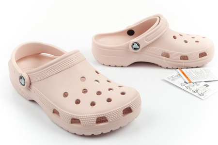 Sandale Crocs Classic pentru femei, roz pudră, la modă, confortabile