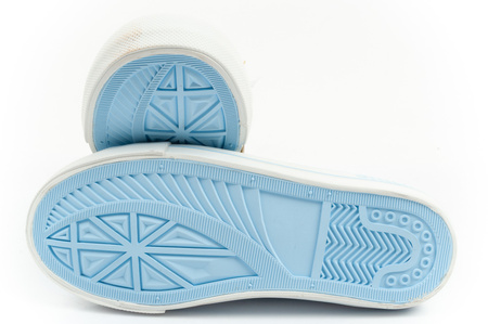 Pantofi sport pentru copii Leomil: Teniși Stitch, confortabili, ușori, albi