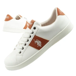 Pantofi sport U.S. Polo Assn. pentru bărbați, la modă, albi, confortabili