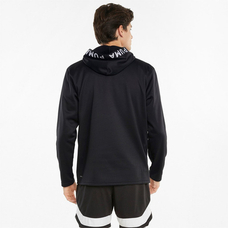 Hanorac sport pentru bărbați Puma Train Pwr Fleece [520893 01] WarmCELL, negru.