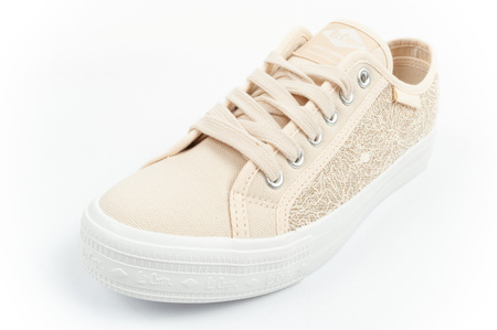 Pantofi sport pentru femei Lee Cooper, cu dantelă strălucitoare, bej [LCW-25-31-3420L]