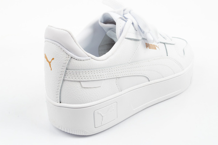 Teniși sport din piele Puma Carina Street pentru femei, de culoare albă