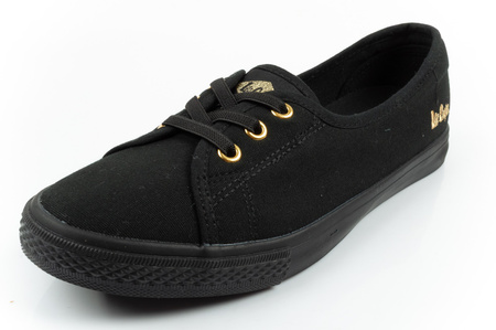 Teniși Lee Cooper pentru femei, balerini negri, fără slip-on