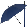 Umbrelă Perletti XXL 132 cm Lungime, Albastru Bleumarin, Rezistent la Vânt, Manual