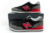 Pantofi sport New Balance 515 pentru bărbați, la modă, confortabili, negri, roșii