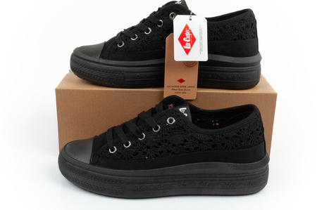 Pantofi de damă Lee Cooper [LCW-23-44-1618L] Platformă, negru.