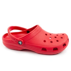 Sandale Crocs saboți pentru femei și bărbați, clasice, roșii, unisex, la modă