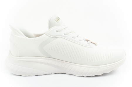 Pantofi sport Skechers Bobs Squad Chaos [117497/OFWT] pentru femei, alb.