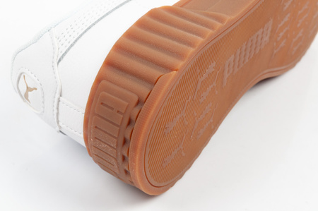 Teniși din piele Puma Carina 3.0 pentru femei, de culoare albă, la modă