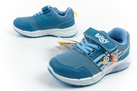 Teniși Leomil Bluey pentru copii, Velcro ușor, LED, Albastru